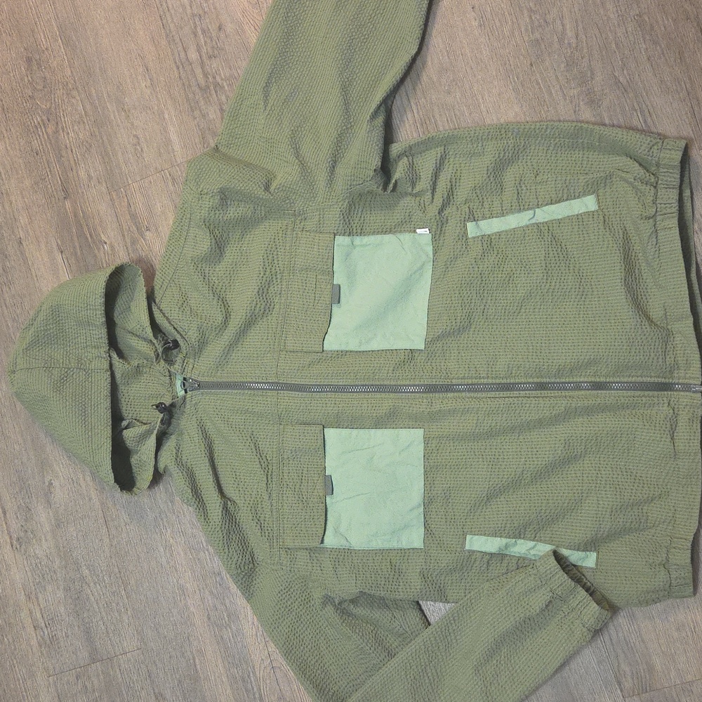 Free Asembly • Olive Green Parka Anorak Jacket